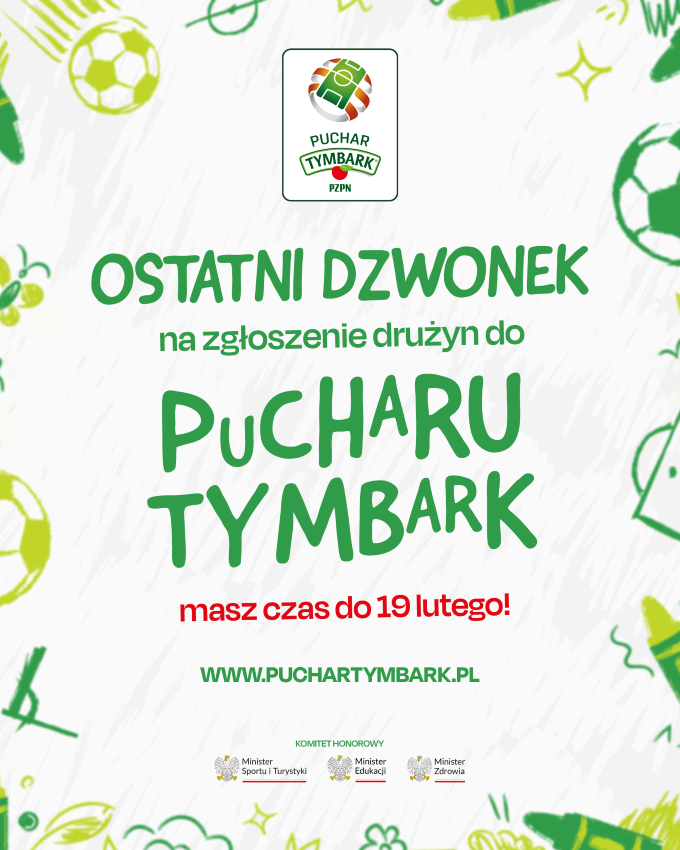 Ostatni dzwonek na zgłoszenie drużyn do Pucharu Tymbark.png